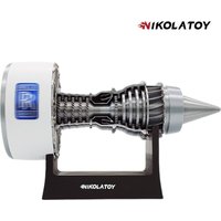 NIKOLATOY Airbus A380 TR900 Turbofan Engine Model High Replica Aircraft Jet Engine Hobby Toy Gift for Friends Desktop Ornament