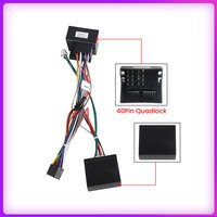 Canbus Box For Volkswagen Golf 5/6/Polo/Passat/Jetta/Tiguan/Touran/Skoda 40 Pin Harness Power Cable Android Car Radio Multimedia