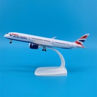 16/20cm Diecast Metal BRITISH AIRWAYS B777 Plane Model,UK Airline A380 Virgin Atlantic 747 Aircraft Model Toy for Gift