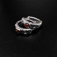 925 Sterling Silver Vintage Earrings For Women Trendy Earring Jewelry Prevent Allergy Party Accessories Gift