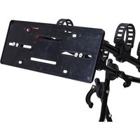 Auxiliary License Plate Holder Universal Accessory for Vehicle Rear Bike Rack Lightweight Professional Simple Assembly