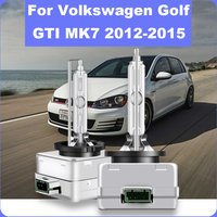 D3S Xenon HID Headlight Bulbs Fit for Volkswagen Golf GTI MK7 2012-2015 4300K 5000K 6000K 8000K 10000K 12000K 35W Auto Lamp