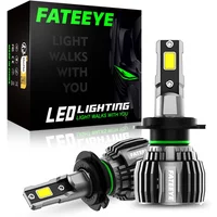 FATEEYE H7 Led Headlight H4 H11 H8 H9 Car Headlight Bulbs 60W 13000LM Bright 6500K White LED 12V H7 Car Lamps Auto Accessories