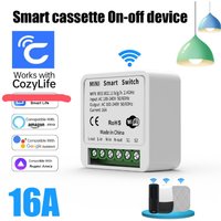 Cozylife WiFi 16A Smart Switch Wireless Automation Module Control Breaker Smart Life APP Remote Control for Home Automation