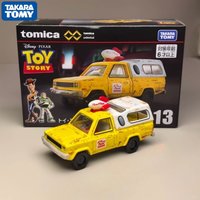 Takara Tomy Tomica Premium Unlimited 13 Pizza Planet Delivery Truck Alloy Diecast Model Car Disney Pixar Story Birthday Gift Toy