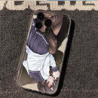 Cute Anime JK Uniform girl Phone Case For iPhone 11 12 13 mini 14 15 16 E 17 Pro Max 8 7 Plus X SE Soft Cover