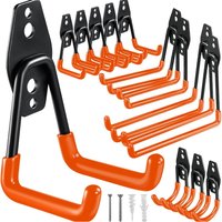 AliExpress NONE 1PC Heavy Duty Metal Hooks Garage Organization Wall Mounted Bike Hooks Non Slip Garage Storage