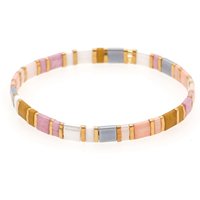 Go2Boho Miyuki Bracelet For Women Tila Beads Bracelets Boho Jewelry Gift for Her Handmade Beaded Pulseras Summer Beach Jewellery