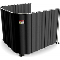 Laser Protection Safety Curtains | Anti-Laser Radiation Shield for Laser Operation Safety Enclosure
