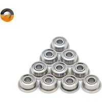 10PCS F683ZZ 3x7x3 mm ABEC-7 Flanged Ball Bearing High Precision Metal Shielded MF84ZZ MF63ZZ MF148ZZ F6802ZZ F684ZZ F695ZZ