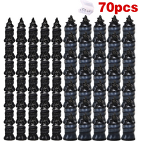 Car Motorcycle Vacuum Tyre Repair Nails 10/20/30/70PCS Universal Tire Screw Tubeless Repair Tools Accessories Kit Car Accessory