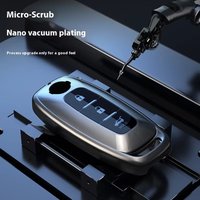 2025 Titanium Gray for Nissan Versa Maxima Rogue Armada Sentra Qashqai X-Trail 3 4 Button 2023 2024 Remote Car Key Case Cover