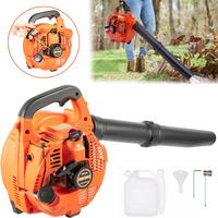 Handgebläse, gasbetriebenes Laubbläser, leistungsstarkes Wind- und Schneefräse für Rasen, Garten, tragbares Laubbläser, Gartengerät