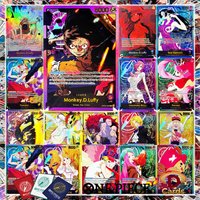 One Piece Card Anime 25th Collection (EB02) Manga Art Alternate Leader Card Anime Game Replica Top High Quality Collectible Card
