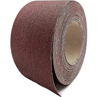 1 Stück Schleifpapierrolle, 7,6 cm breit, Schmirgelleinen, Aluminiumoxid-Schleifpapierrolle, kontinuierliches Schleifpapier für Metallfliesen, Holzbearbeitung