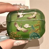 New Cartoon Anti-Fall Earphone Case for AirPods 1/2/3/4/pro/pro2/3 Tassels Dustproof Shockproof Silicone Earbuds Protective Box