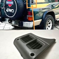 Pour Nissan Patrol Y60 Safari GQ, garniture de ventilation du panneau arrière en ABS noir, cache de ventilation du montant D, réplique 1:1, 7680306J00 7680206J00