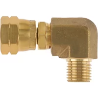 1pc Brass Gas Connection 90 Degree Angle Elbow 1/4 Inch Left Hand Thread LPG Cooker Hose Adapter Connector for Gas Stove/Bottle