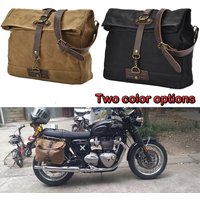 Motorcycle Waterproof Universal Side Frame Bag Retro Travel Luggage Tool Box For BMW R1200GS R1250GS ADV For HONDA NC750X CB500X