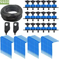 40M/20M 4-Way 8L Drip Arrow Irrigation Transmitter Dripper Sprinkler irrigation system Potted Growing Yard Greenhouses 10/20set