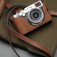 Mr.stone Handmade Genuine Leather Camera Strap for fujifilm xt30 sony xt5 xt4 xt30 Leica Q3 m11 Camera Shoulder Sling Belt