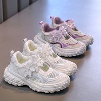 Summer 2025 Girl Sandals Trend New Children's Sports Sandals Mesh Fashion Kids Causal School Running Shoes Breathable Classic