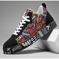 Herren Casual Sportschuhe 2026 Herbst Mode Komfort Rutschfeste Freizeitschuhe Plattform Outdoor Laufschuhe Graffiti Boardschuhe