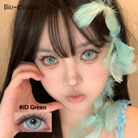 Bio-essence 1Pair Gray Color Contact Lenses For Eyes Colored Blue Contact Lens Natural Brown Contact Lens Colored Pupils Yearly
