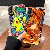 Hot Comic Pokemon Art Case for Samsung Galaxy A16 A40 A04 A17 A50 A05 A06 A70 A15 A13 A20 A12 Funda Phone Cover