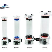 Bubble Magus MR-120 Media Reactor, Acrylic Multipurpose BioPellet Reactor with Built-in Pump 110-240V for Saltwater Aquarium