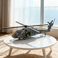 951pcs MOC Sikorsky UH BLACK HAWK 1 Scale Creator Model Building Festivals Gifts Blocks Construction DIY Idea Education Toy