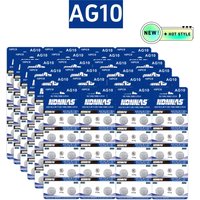 High Capacity 5-100Pcs AG10 Button Cell Batteries LR1130 Button Cell Battery 1.5V 1130 Battery Button Cell 389 SR54 189 SR1130