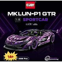 GULY 10617 Super Sports Car Model Technical Car 1:8 Model City Racing Series DIY Toys Building Blocks Gift For Boys 3568Pcs