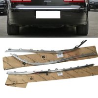Rear bumper chrome decorative strip For Volkswagen VW Phaeton 2011-2015
