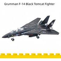 1/72 Creative Military Series Building Blocks Grumman F-14 Tomcat Supersonic Fighter Double Seat Model Toys For Kids Xmas Gifts