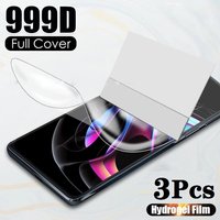 3Pcs Hydrogel Film For Motorola Moto G45 Edge 60 Stylus G15 Power G35 G05 G55 G 2025 G75 Full Cover Screen Protector