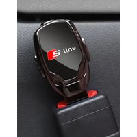 Car Emblem Seat Belt Clip Adjustable Extension Plug for Audi S Line A7 A3 A4 A6 A5 Q5 Q7 Q3 Q4 TT SQ5 RSQ3 RSQ8 S3 S4 RS5 RS6