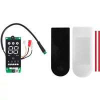 Electric Scooter Dashboard Switch Panel For Xiaomi 4 Lite (2nd Gen) Display Screen Plastic Meter Display Cover BT Board Parts