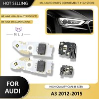For Audi A3 S3 8V 2012 2013 2014 2015 Headlight White Light DRL Ballast Chip LED Light Source Board Angel Eye Car Accessories