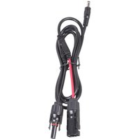 Solar Plug to Power Cable 16AWG Heavy Duty Waterproof Solar to 5.5x2.1mm Charging Cable for Power Solar Panel Portable