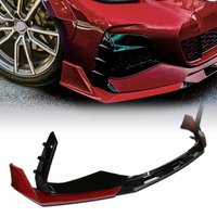 AKASAKA Front Bumper Spoiler Lip For BMW 3 Series G20 G21 G28 2019-22 320i 325i 325li 330i M Sport Fog Light Air Vent Protector