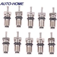 10Pcs AC R134A Valve Core Automotive Car Air Conditioning Cores Needles Repair Kit Heat Resistant Vehicle Car Accessories