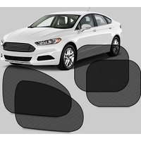 Car Sunshade Summer Black Mesh Side Window Sunscreen Sun Sun Shade Curtain Front Rear Back Sunshade UV Blocking Protection