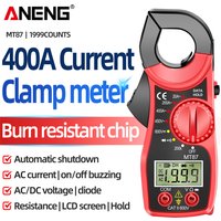 Clamp Meter MT87 ANENG Portable Multimeter 1999 Counts DC/AC Voltage Tester Ammeter NCV Detector Ohm Industrial Car Repair Tools