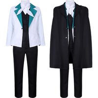 BSD Cosplay Costume For Anime Comic Con Role Play Edgar Allan Poe Halloween Party Suitsw;3'f,6;t.8'