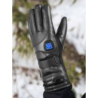AliExpress NONE Motorcycle Heated Gloves Thermal Heat Gloves Winter Warm Skiing Motorcycle Bicycle Fishing Waterproof Heated Rechargeable Gloves