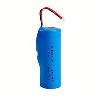 16340 3.7V 700mAh Rechargeable Lithium Battery with Connector Wires CR123A USB Cable for Camera Smoke Alarm Fan Monitor Headlamp