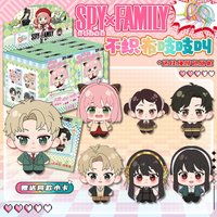 8 Packs/Box Spy Playing House, Non-Woven Fabric, Squeaking Doll Pendant, Anime, Millet, Keychain, Bag Hanging, Collection