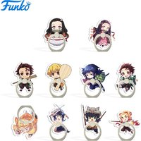 Funko Demon Slayer Finger Ring Mobile Phone Holder for iPhone Samsung Xiaomi Huawei Universal Acrylic Smartphone Stand