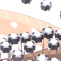 50 X Black Tact Micro Switch DJ Play Button Switch DSG1117 For CDJ2000 CDJ900 CDJ400 CDJ-2000NXS Play Pause Cue